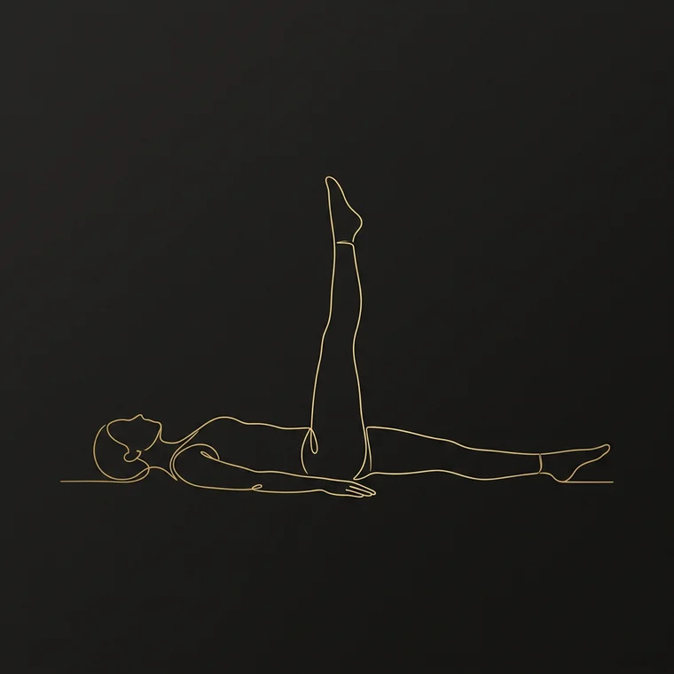 Line drawing &mdash; Single-Leg Circles